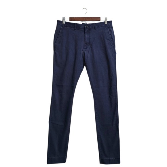 J. Crew Factory Other - J. Crew Factory Flex Skinny Fit Washed Chino Pants In Navy Sz 32x30